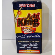 Artri king artriking Ortiga y omega 3 Original 100 Capsulas